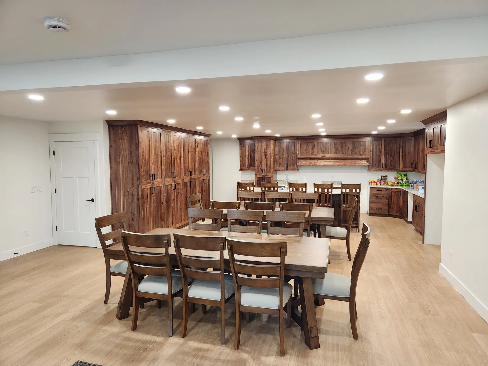 Great room dining area
