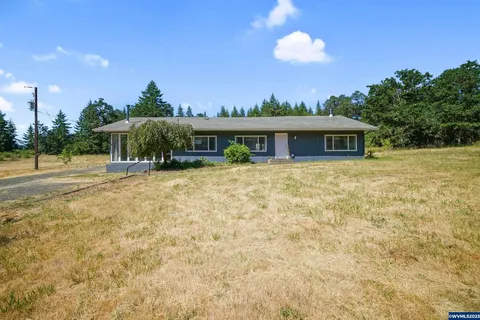 Single-story ranch house exterior